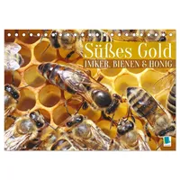 Calvendo Süßes Gold: Imker, Bienen & Honig (Tischkalender 2026