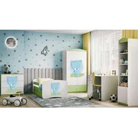 99rooms Dreams XXVIII Kinderzimmer-Set Weiß Hellgrün 70x140 cm