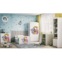 99rooms Dreams Motiv XIII Kinderzimmer-Set Weiß 70x140 cm