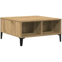 VidaXL Couchtisch Artisan Eiche 60x60x30 cm Holzwerkstoff