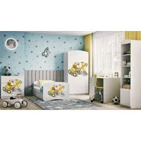 99rooms Dreams Motiv III Kinderzimmer-Set Weiß 70x140 cm