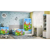 99rooms Dreams XXX Kinderzimmer-Set Weiß Hellblau 70x140 cm