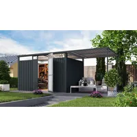 Karibu Gartenhaus Superline versch. Größen + Farben optional mit