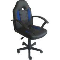 Hti-Living Schreibtischstuhl höhenverstellbar Daytona Junior Schwarz-Blau