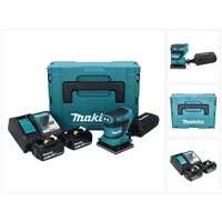 Makita DBO 481 RGJ Schwingschleifer 18 V 112 x