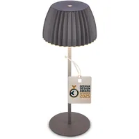 Briloner - Riffle LED Tischlampe kabellos IP44 mit Lichtkante,