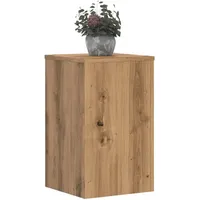 VidaXL Pflanzenständer 2 Stk. Artisan-Eiche 30x30x50 cm Holzwerkstoff