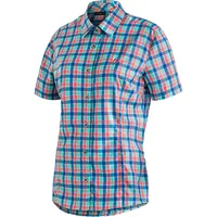 Maier Sports Philina Kurzarmhemd - Blue Red Check -