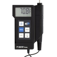 TFA Dostmann Profi Digitalthermometer mit Einstichfühler P300, 31.1020, Hold,