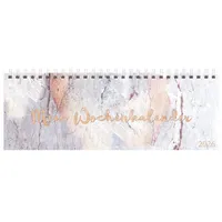 Korsch Verlag Tischquerkalender Marble 2026