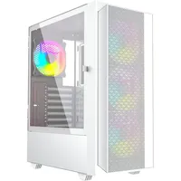 Gembird Fornax 4000 (ATX, ITX, mATX), PC Gehäuse, Weiss