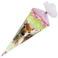 NESTLER Schultüte Rehkitz, 22 cm,