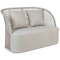 BIZZOTTO 2 Sitzer Outdoorsofa Cuyen mit Kissen, Sand
