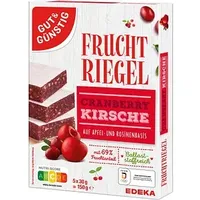 Gut&Günstig Fruchtriegel 5x 30,0 g