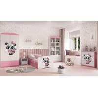 99rooms Dreams XXIX Kinderzimmer-Set Weiß Rosa 80x160 cm
