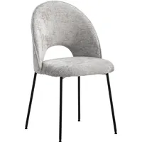 Home Affaire Stuhl (Set) mit Metallgestell grau