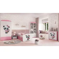 99rooms Dreams XXIX Kinderzimmer-Set Weiß Rosa 80x180 cm