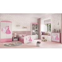 99rooms Dreams XXVI Kinderzimmer-Set Weiß Rosa 70x140 cm