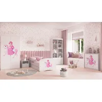 99rooms Dreams Motiv IX Kinderzimmer-Set Weiß 80x180 cm