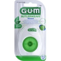 Gum Butlerweave Waxed Zahnseide Mint