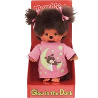 Monchhichi Sekiguchi 223732 - Original Monchhichi Mädchen, Plüschfigur mit