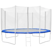 Jawinio Randabdeckung blau Kunststoff, 366x366 cm, Outdoor Spielzeug