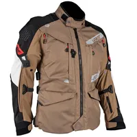 Leatt adventure MultiTour 7.5, Textiljacke wasserdicht - Braun/Schwarz/Grau -