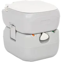 VidaXL Tragbare Campingtoilette mit Waschbecken