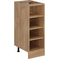 Vicco Küchenregal R-Line, Goldkraft Eiche, 30 cm ohne Arbeitsplatte