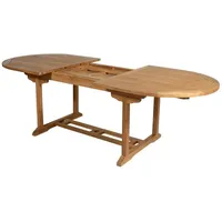 Vente-unique Garten-Esstisch - ausziehbar - Teakholz - 180-240 cm