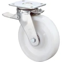 BS Rollen Schwerlastrolle RR120.B15.150 Lenkrolle mit Rad-/Totalfeststeller, Raddurchmesser 150