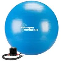 Newgen Medicals Sitz- und Gymnastikball, auch für Yoga, Anti-Platzen,