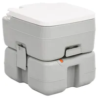 VidaXL Tragbare Camping-Toilette mit Wasserbehälter