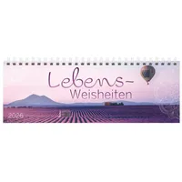 Korsch Verlag Tischquerkalender Trend Lebensweisheiten 2026