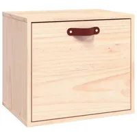 VidaXL Wandschrank 40x30x35 cm Massivholz Kiefer