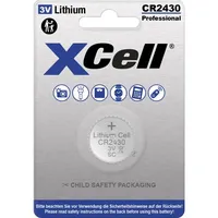 XCell CR2430 Lithium-Knopfzelle 3V – 1er Blister