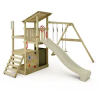 FATMOOSE Spielturm Klettergerüst FruityForest mit Schaukel & Rutsche, Kletterturm