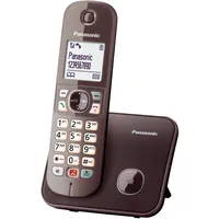 Panasonic KX-TG6851GA Schnurlostelefon (Bis zu 1.000 Telefonnummern sperren, übersichtliche