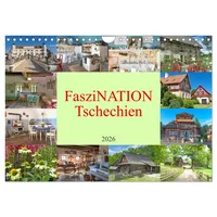Calvendo Faszination Tschechien (Wandkalender 2026 DIN A4 quer), CALVENDO
