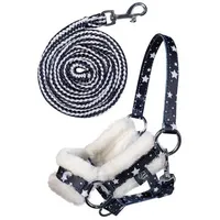 HKM SPORTS EQUIPMENT Hobby Horse Halfterset Stars