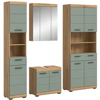 Xonox.home Badmöbel-Set SCHLOONSEE 4-tlg. Grün