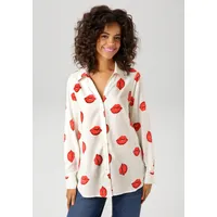 Aniston CASUAL Hemdbluse ANISTON CASUAL, Damen, Gr. 42, beige