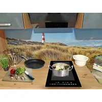 Acopino Induktionskochfeld Glaskeramik KMI2 mit Flexzone Sensor Touch Control