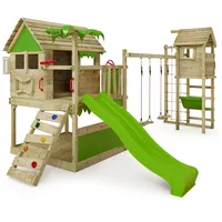 FATMOOSE Spielturm TikaTaka mit Surfanbau kohlengrau NO SIZE