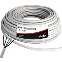 Siwitec NYM-Kabel | NYM-J 5x4 mm2 | 100 m