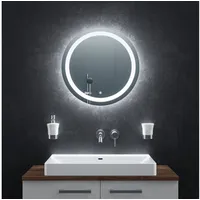 Bringer-germany Bringer® Badspiegel mit Beleuchtung Rund - BRRS203 -