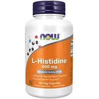 NOW Foods L-Histidine, 600mg - 60 vcaps EUR/kg)