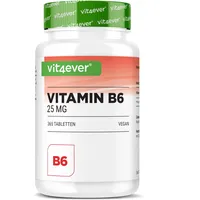 Vit4ever Vitamin B6 - 25 mg 365 Tabletten