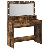 VidaXL Schminktisch Geräucherte Eiche 100 x 41 x 135