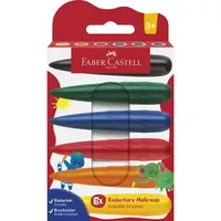Faber-Castell Wachsmalstifte 6 St. mehrfarbig